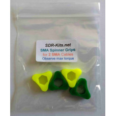 SMA Spinner Grips 2 Cable Set  - Yellow/Green