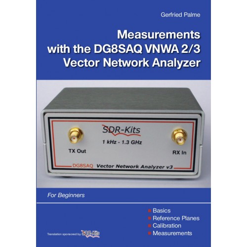 Low Cost Vector Network Analyzer VNA DG8SAQ VNWA 3EC 1.3 GHz by SDR-Kits 