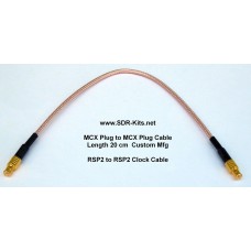 SDRplay RSP2 MCX-MCX Clock cable (Diversity Reception for RSP2 / RSPduo)